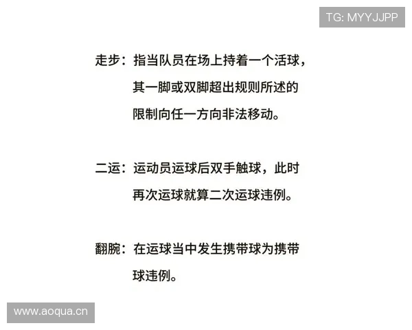 一分钟掌握持球规则要点，新手快速入门的关键